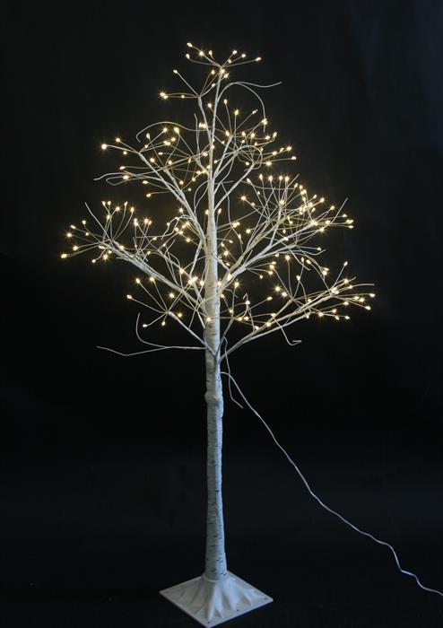 Outdoor LED Birkenbaum "Flower" mit 120 LED - Höhe 90cm